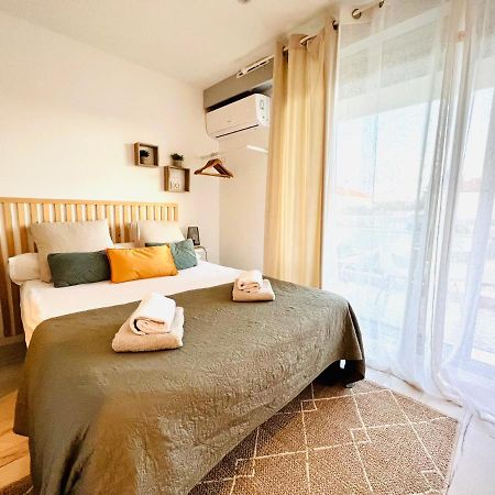 Les Palmiers - Appartement Avec Piscine Proche Plages - Wifi Et Clim 昂蒂布 外观 照片